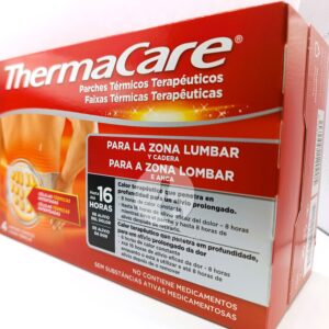 THERMACARE PARCHE TERMICO ZONA LUMBAR CADERA 4 PARCHES