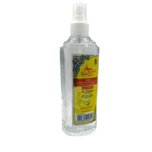 AGUA DE COLONIA CONCENTRADA SPRAY HIDROALCOHOLICO LIMPIADOR DE MANOS PERFUMADO 1 ENVASE 300 ML