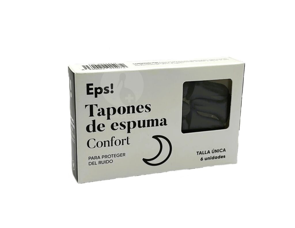 TAPONES DE ESPUMA COMFORT EPS! 6 UNIDADES