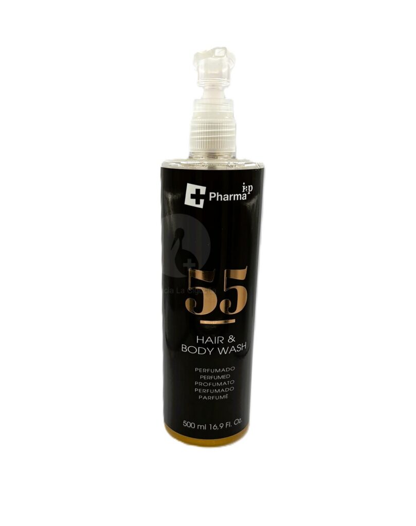 GEL-CHAMPU Nº 55 IAP PHARMA POUR HOMME 1 ENVASE 500 ML