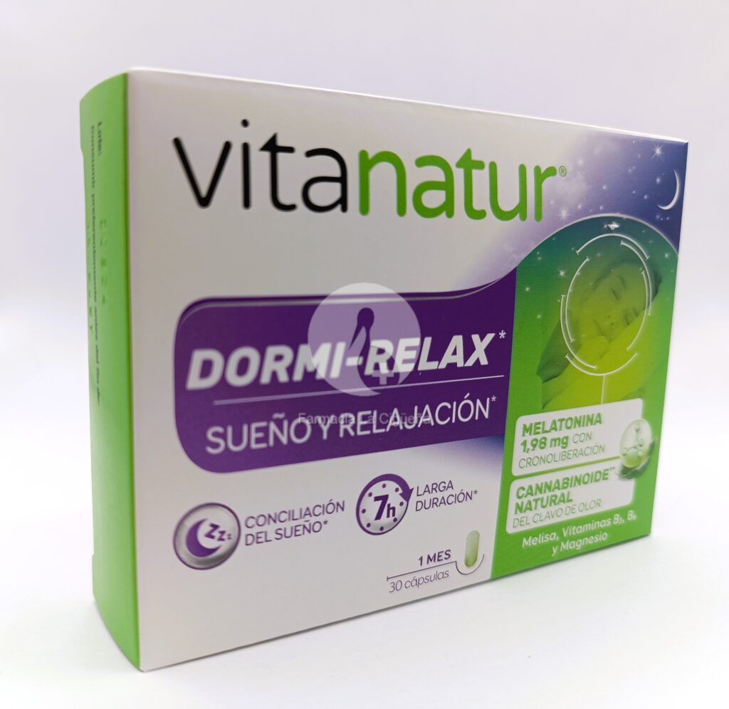 VITANATUR DORMI-RELAX 30 CAPSULAS VITANATUR DORMI-RELAX 30 CAPSULAS