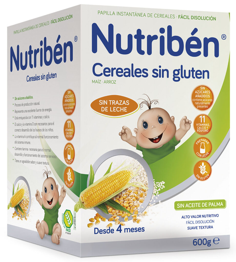 NUTRIBEN CEREALES SIN GLUTEN PAPILLA 1 ENVASE 600 G NUTRIBEN CEREALES SIN GLUTEN PAPILLA 1 ENVASE 600 G