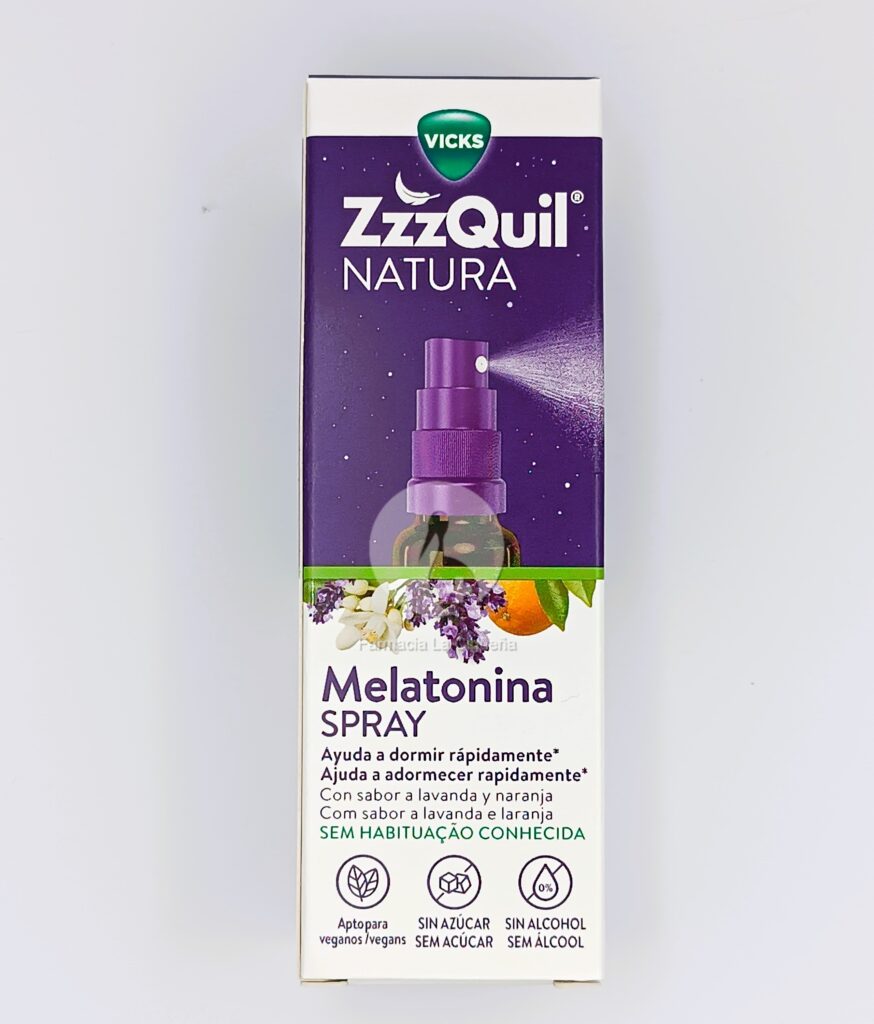 ZZZQUIL NATURA 1 SPRAY 30 ML SABOR LAVANDA Y NARANJA