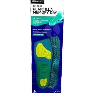 PLANTILLAS FARMALASTIC MEMORY DAY 2 UNIDADES TALLA L