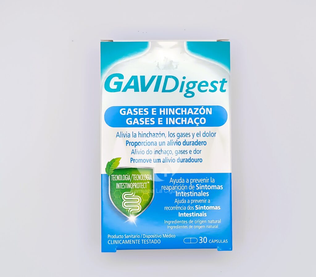 GAVIDIGEST GASES E HINCHAZON 30 CAPSULAS GAVIDIGEST GASES E HINCHAZON 30 CAPSULAS