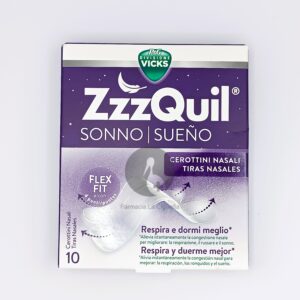 ZZZQUIL SUEÑO 10 TIRAS NASALES