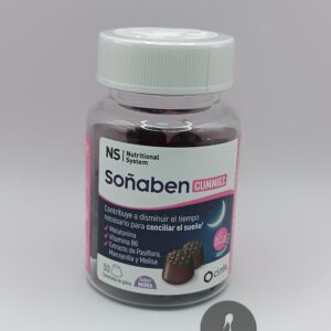 NS SOÑABEN GUMMIES 30 CARAMELOS DE GOMA SABOR MORA