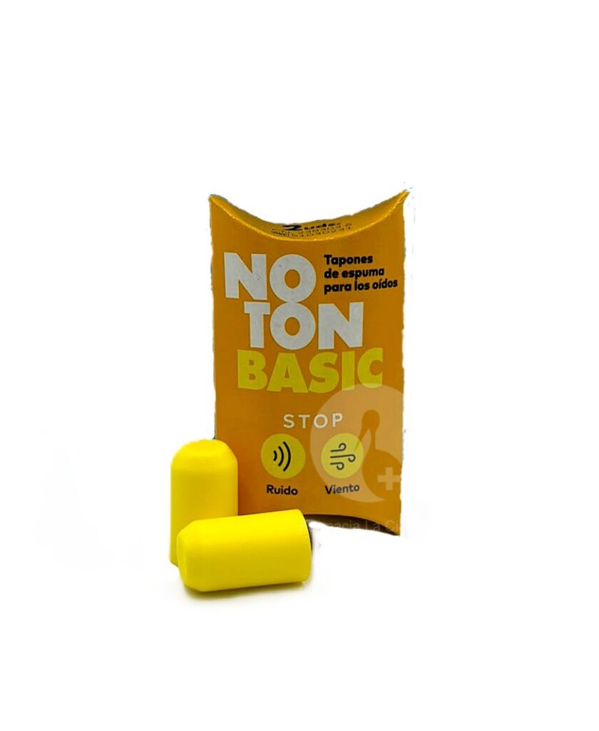 TAPONES OIDOS GOMAESPUMA NOTON 2 UNIDADES TAPONES OIDOS GOMAESPUMA NOTON 2 UNIDADES