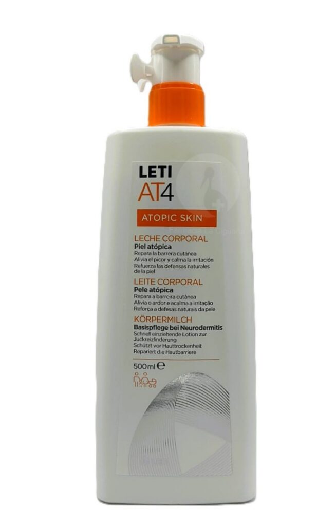 LETI AT4 LECHE CORPORAL 1 BOTELLA 500 ML LETI AT4 LECHE CORPORAL 1 BOTELLA 500 ML