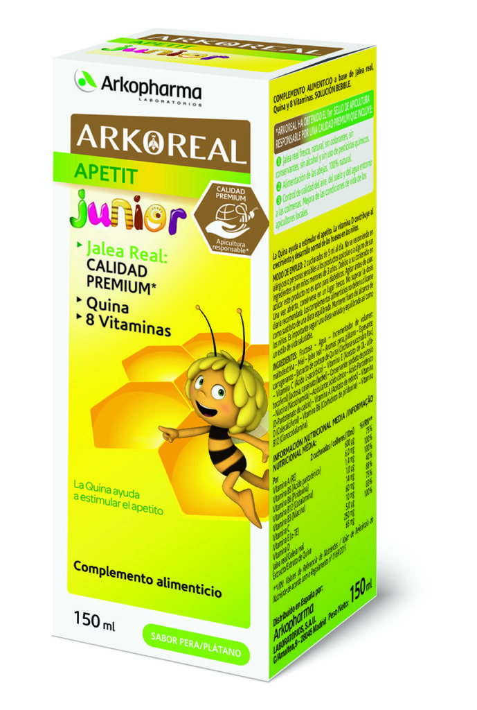 ARKOREAL APETIT JUNIOR JARABE 1 ENVASE 150 ML ARKOREAL APETIT JUNIOR JARABE 1 ENVASE 150 ML