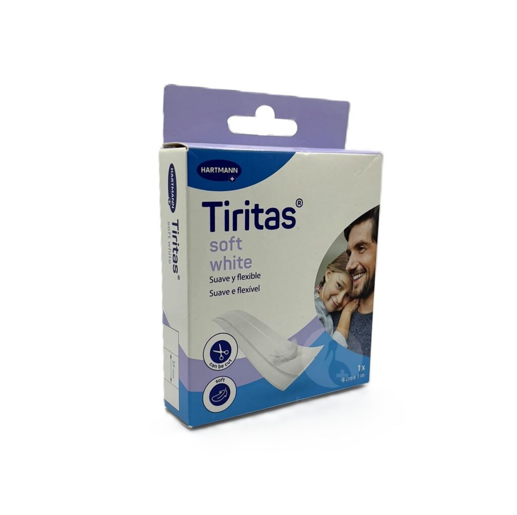TIRITAS SOFT WHITE APOSITO ADHESIVO 1 UNIDAD 1 M X 8 CM TIRITAS SOFT WHITE APOSITO ADHESIVO 1 UNIDAD 1 M X 8 CM