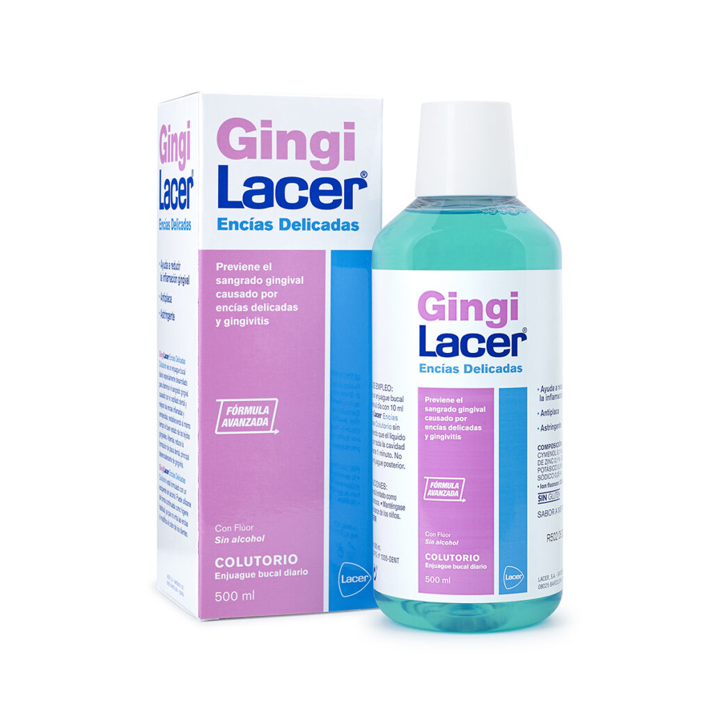 GINGILACER ENCIAS DELICADAS COLUTORIO 1 ENVASE 500 ML