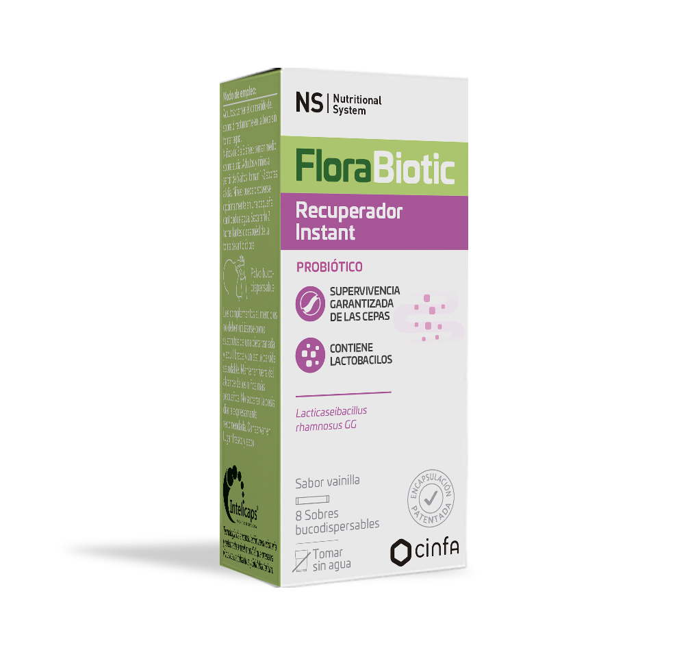 NS FLORABIOTIC RECUPERADOR INSTANT 8 SOBRES BUCODISPERSABLES 1,5 G SABOR VAINILLA NS FLORABIOTIC RECUPERADOR INSTANT 8 SOBRES BUCODISPERSABLES 1,5 G SABOR VAINILLA