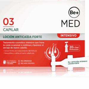 BE+ MED CAPILAR LOCION ANTICAIDA FORTE 20 UNIDADES 5 ML