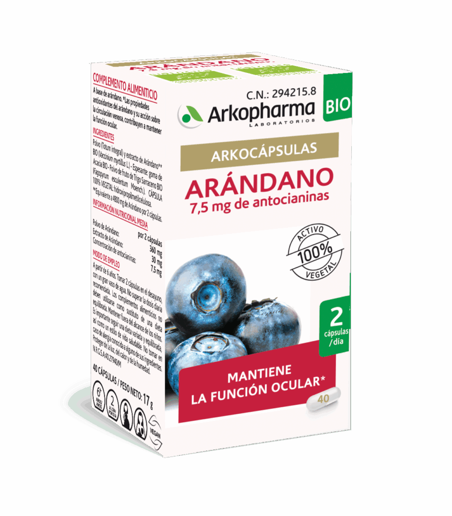 ARKOCAPSULAS ARANDANO BIO 40 CAPSULAS