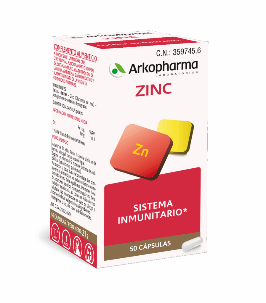 ARKOPHARMA ZINC 50 CAPSULAS ARKOPHARMA ZINC 50 CAPSULAS