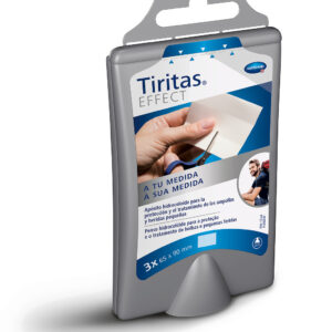 TIRITAS EFFECT AMPOLLAS A TU MEDIDA APOSITO ADHESIVO 3 APOSITOS 90 MM X 65 MM