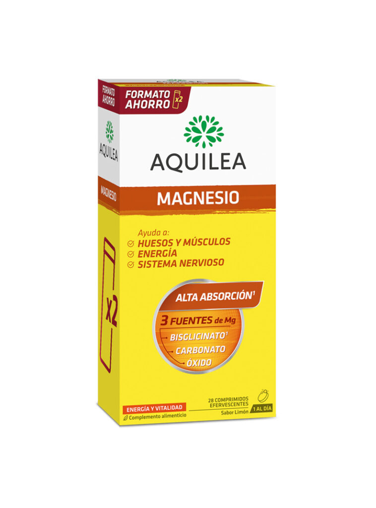 AQUILEA MAGNESIO 375 MG 28 COMPRIMIDOS EFERVESCENTES SABOR LIMON AQUILEA MAGNESIO 375 MG 28 COMPRIMIDOS EFERVESCENTES SABOR LIMON