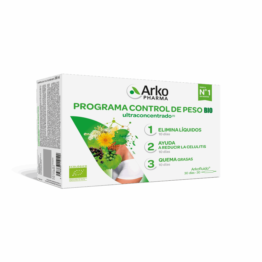 ARKOFLUIDO PROGRAMA CONTROL DE PESO BIO 30 AMPOLLAS 10 ML ARKOFLUIDO PROGRAMA CONTROL DE PESO BIO 30 AMPOLLAS 10 ML