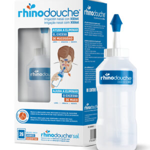 RHINODOUCHE PACK IRRIGADOR NASAL + RHINODOUCHE SAL 1 ENVASE 500 ML + 26 SOBRES 5 G