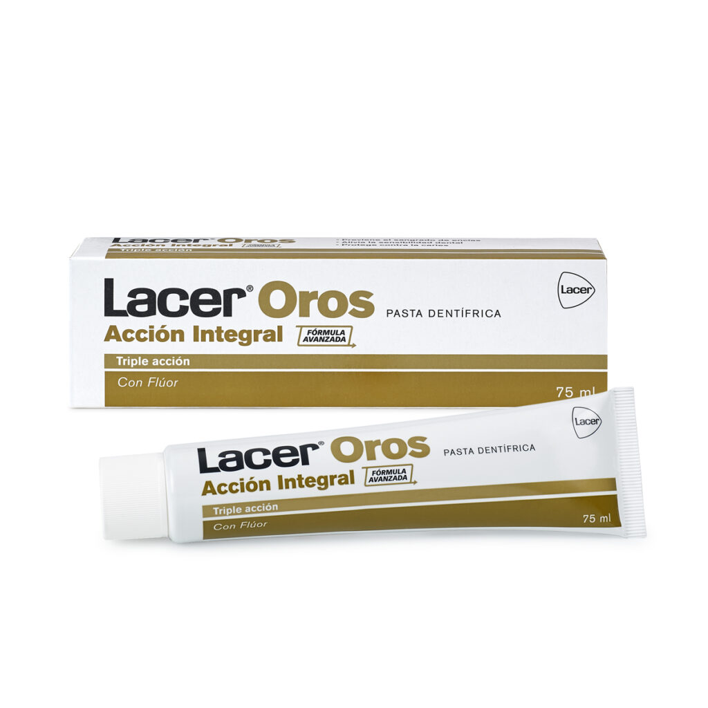 LACER OROS ACCION INTEGRAL PASTA DENTIFRICA 1 ENVASE 75 ML LACER OROS ACCION INTEGRAL PASTA DENTIFRICA 1 ENVASE 75 ML