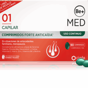 BE+ MED CAPILAR USO CONTINUO FORTE 90 COMPRIMIDOS