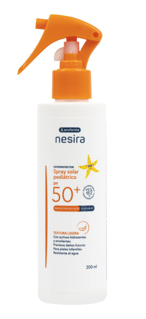 ACOFARMA NESIRA SPRAY SOLAR PEDIATRICS SPF 50+ 1 ENVASE 200 ML ACOFARMA NESIRA SPRAY SOLAR PEDIATRICS SPF 50+ 1 ENVASE 200 ML