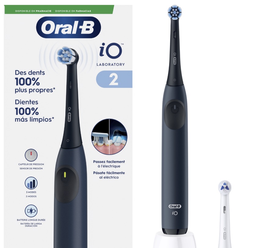 CEPILLO DENTAL ELECTRICO ORAL-B IO LABORATORY 2 1 UNIDAD COLOR AZUL CEPILLO DENTAL ELECTRICO ORAL-B IO LABORATORY 2 1 UNIDAD COLOR AZUL