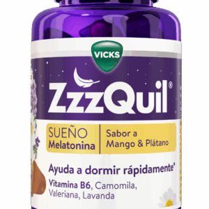 ZZZQUIL SUEÑO 60 GUMMIES SABOR MANGO & PLATANO