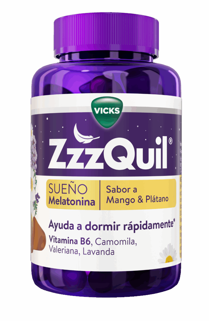 ZZZQUIL SUEÑO 60 GUMMIES SABOR MANGO & PLATANO ZZZQUIL SUEÑO 60 GUMMIES SABOR MANGO & PLATANO