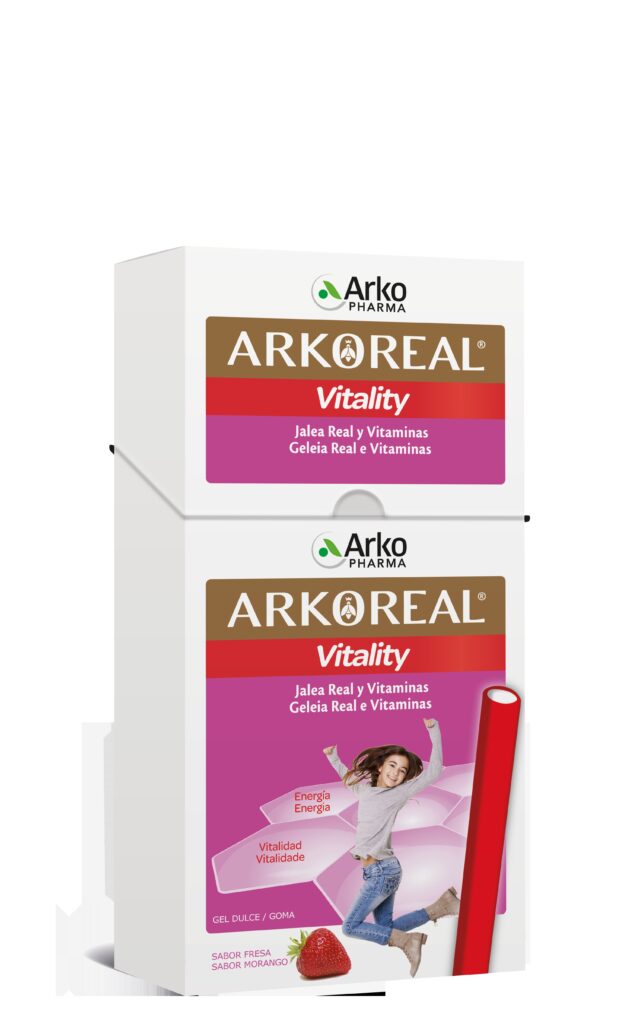 ARKOREAL VITALITY JALEA REAL + VITAMINAS BARRITA 1 BARRITA 25 G ARKOREAL VITALITY JALEA REAL + VITAMINAS BARRITA 1 BARRITA 25 G