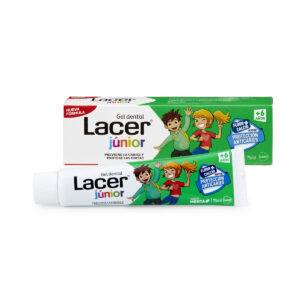 LACER JUNIOR GEL DENTAL 1 TUBO 75 ML SABOR MENTA
