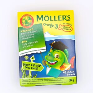 OMEGA 3 MÖLLER´S 45 PECES DE GOMINOLA