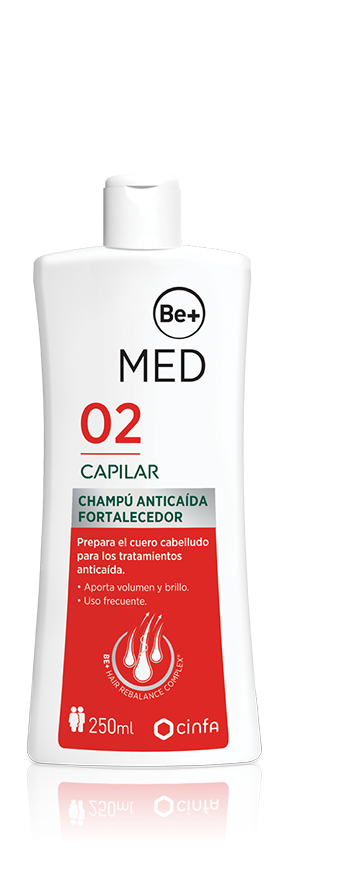 BE+ MED CAPILAR CHAMPU ANTICAIDA FORTALECEDOR 1 ENVASE 250 ML