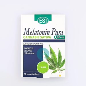 MELATONINA PURA 1.90MG+CANNABIS ESI 30MTABLET