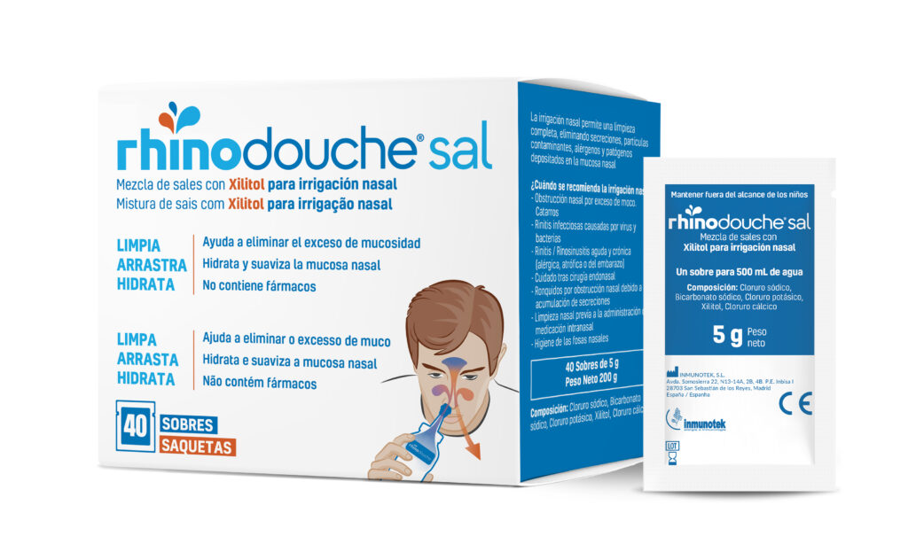 RHINODOUCHE SAL 40 SOBRES 5 G RHINODOUCHE SAL 40 SOBRES 5 G