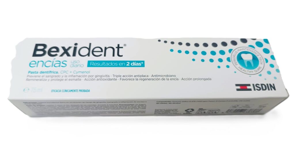 BEXIDENT ENCIAS USO DIARIO PASTA DENTRIFICA 1 ENVASE 75 ML BEXIDENT ENCIAS USO DIARIO PASTA DENTRIFICA 1 ENVASE 75 ML