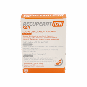 RECUPERAT-ION SUERO ORAL S.R.O. 4 SOBRES SABOR NARANJA
