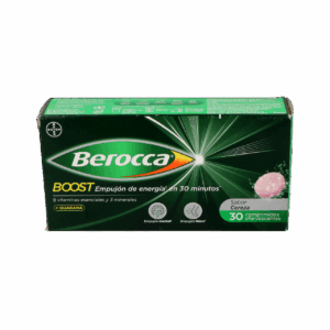 BEROCCA BOOST 30 COMPRIMIDOS EFERVESCENTES