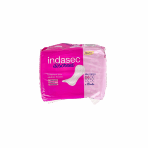 COMPRESA PERDIDAS LEVES INDASEC DISCREET MICROPLUS 16 UNIDADES