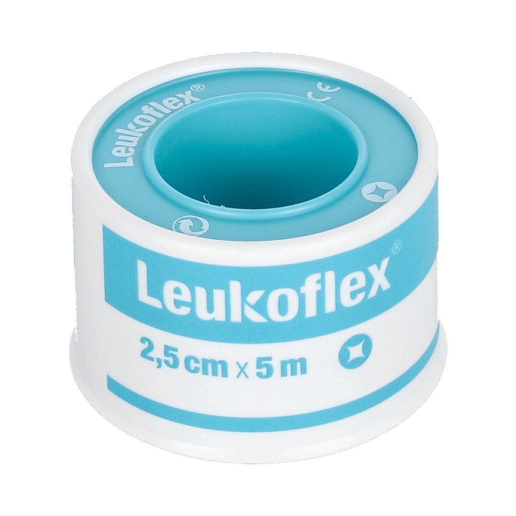 ESPARADRAPO HIPOALERGICO LEUKOFLEX 1 UNIDAD 5 M X 2,5 CM ESPARADRAPO HIPOALERGICO LEUKOFLEX 1 UNIDAD 5 M X 2,5 CM