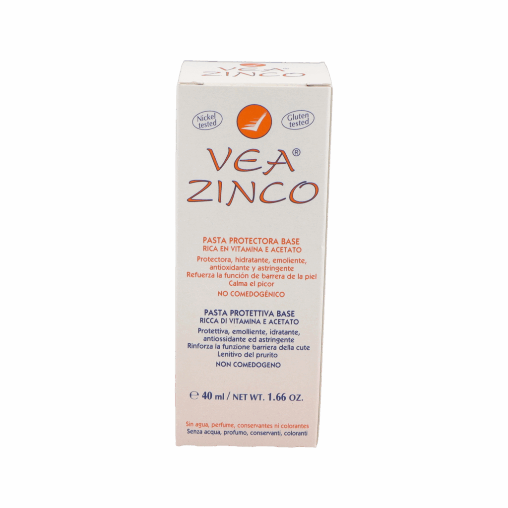 VEA ZINCO PASTA PROTECTORA BASE 1 ENVASE 40 ML VEA ZINCO PASTA PROTECTORA BASE 1 ENVASE 40 ML