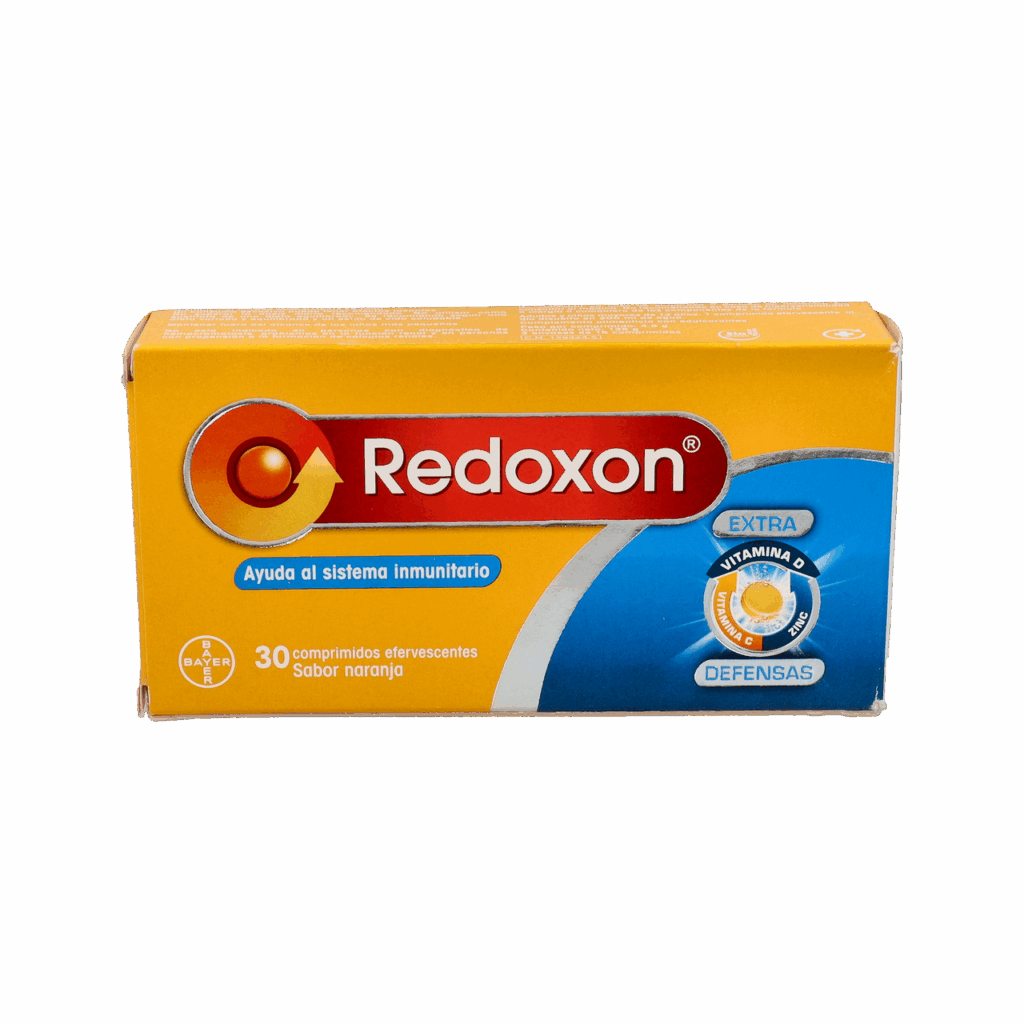 REDOXON EXTRA DEFENSAS VITAMINA C + ZINC 30 COMPRIMIDOS EFERVESCENTES SABOR NARANJA