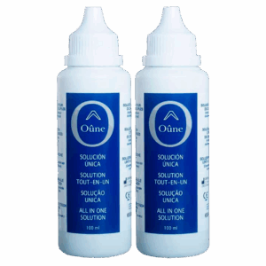 OÛNE SOLUCION UNICA LENTES DE CONTACTO BLANDAS 2 ENVASES 100 ML