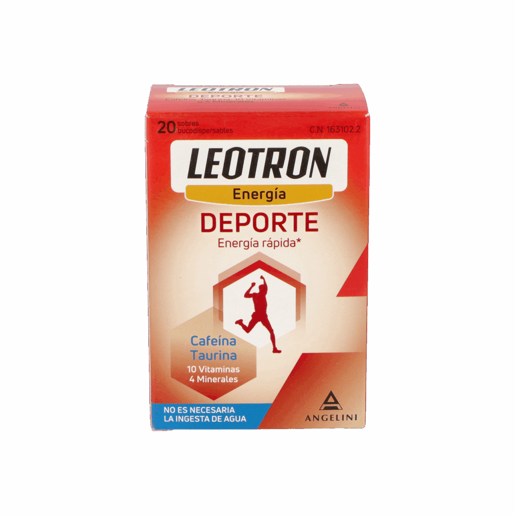 LEOTRON DEPORTE 20 SOBRES BUCODISPERSABLES 2 G