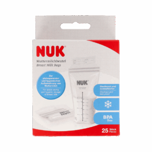 BOLSAS DE LECHE MATERNA NUK 25 UNIDADES