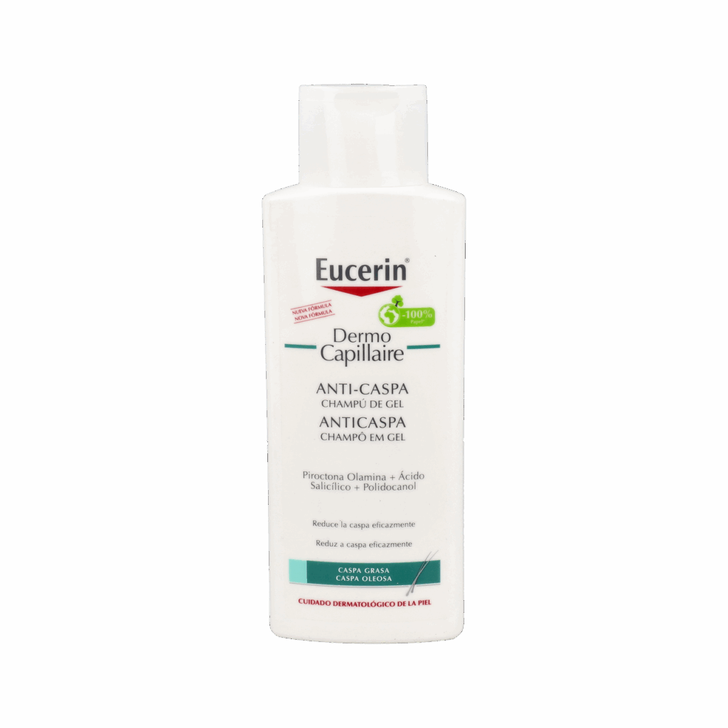 EUCERIN DERMOCAPILLAIRE CHAMPU ANTICASPA GRASA 1 ENVASE 250 ML