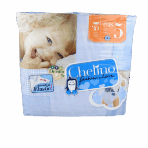 PAÑAL INFANTIL CHELINO TALLA 5 13 – 18 KG 30 PAÑALES