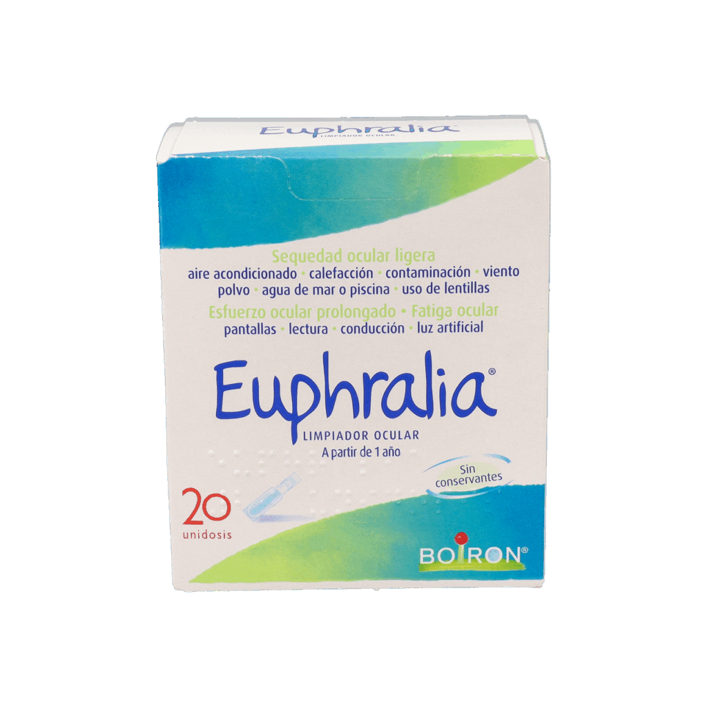 EUPHRALIA LIMPIADOR OCULAR 20 UNIDOSIS