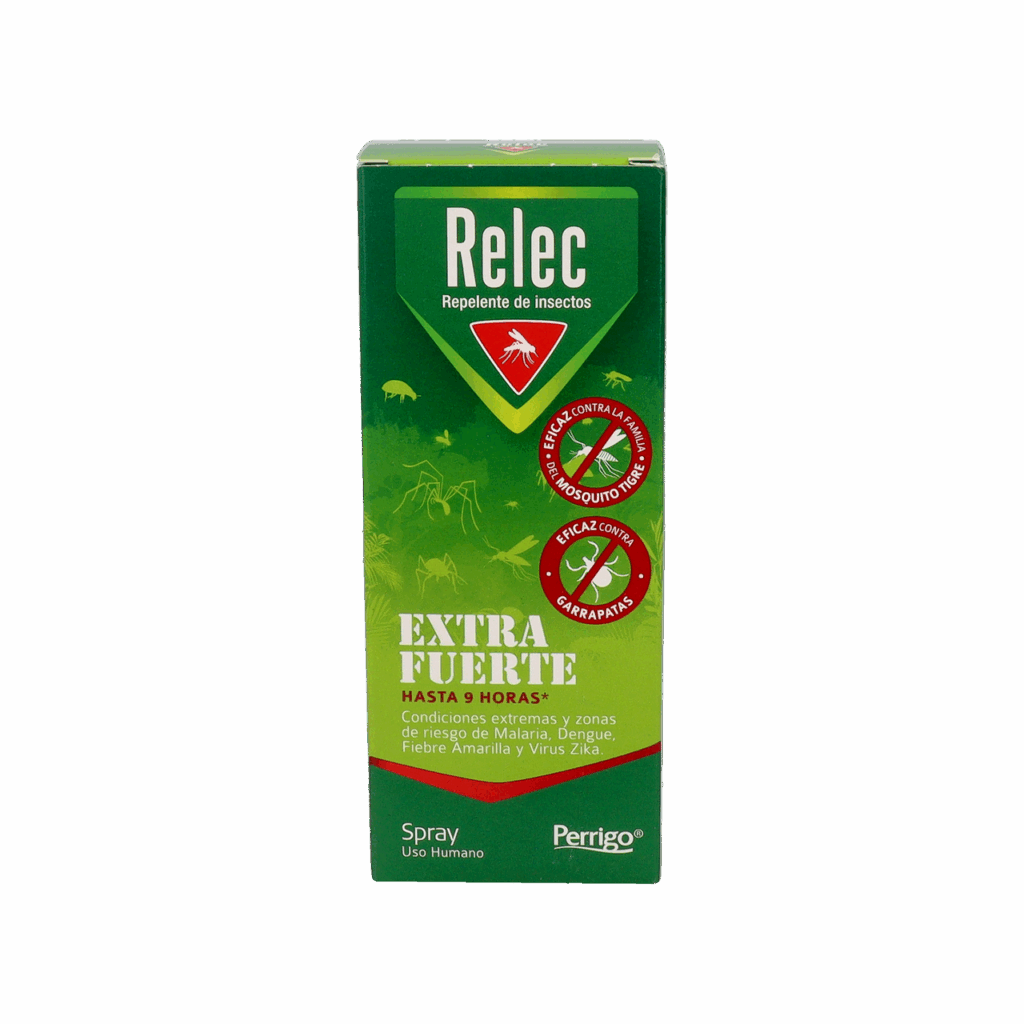RELEC EXTRA FUERTE 50% SPRAY REPELENTE 1 ENVASE 75 ML
